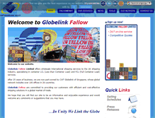 Tablet Screenshot of globelink-fallow.com